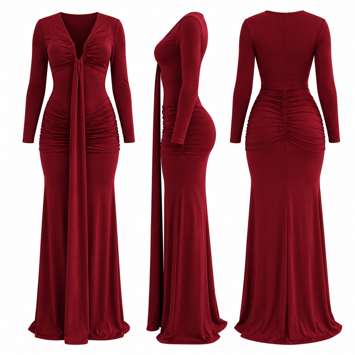 Vestido Burgundy ✨