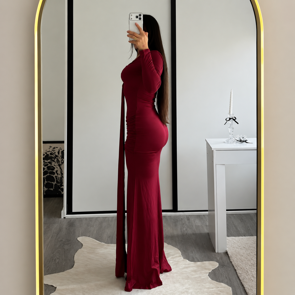 Vestido Burgundy ✨
