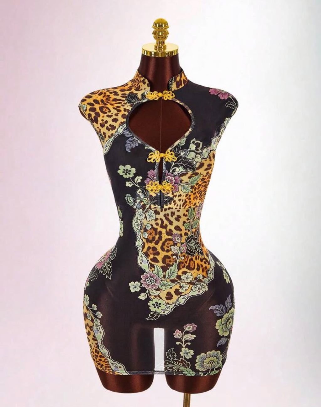 Vestido Midnight Leopard 🐆