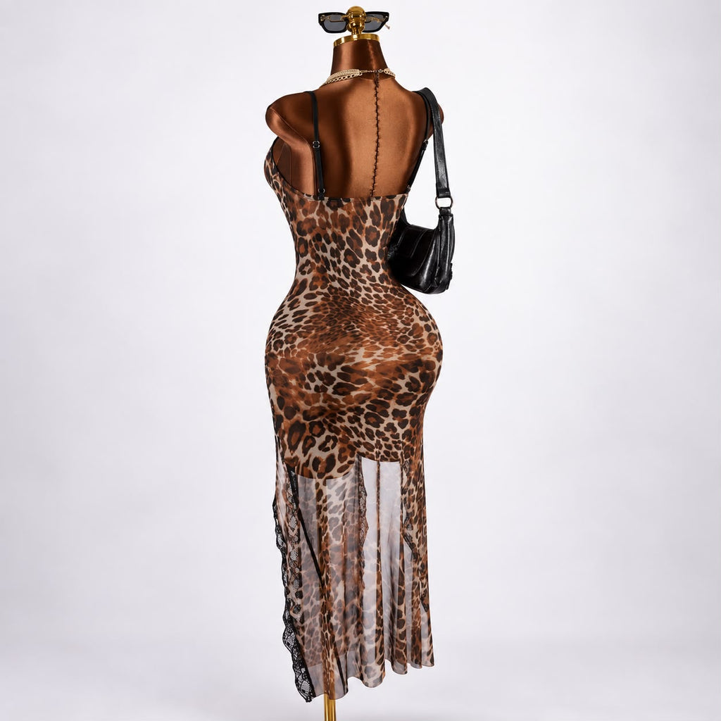 Leopard Lace Dress 🐆